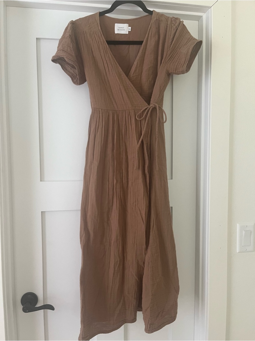 Things between True Wrap dress XS